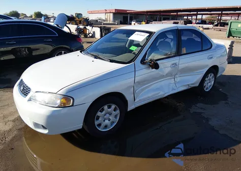 2001 Nissan Sentra Gxe from USA, damaged, VIN 3N1CB51D01L436554
